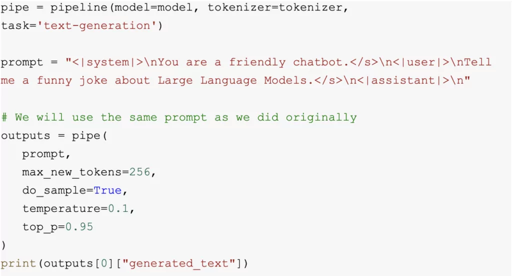 image of a code for Quantization in LLM